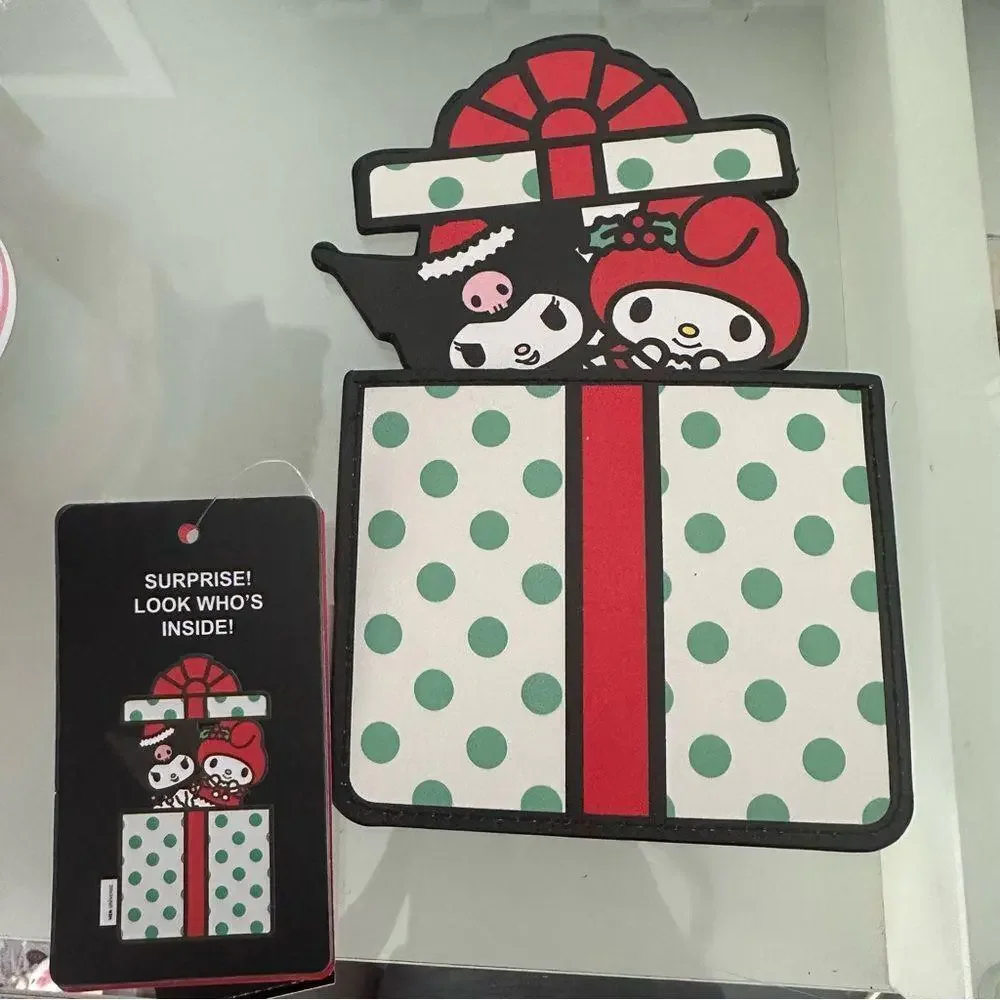 Her Universe My Melody & Kuromi Holiday Gift Peeking Cardholder